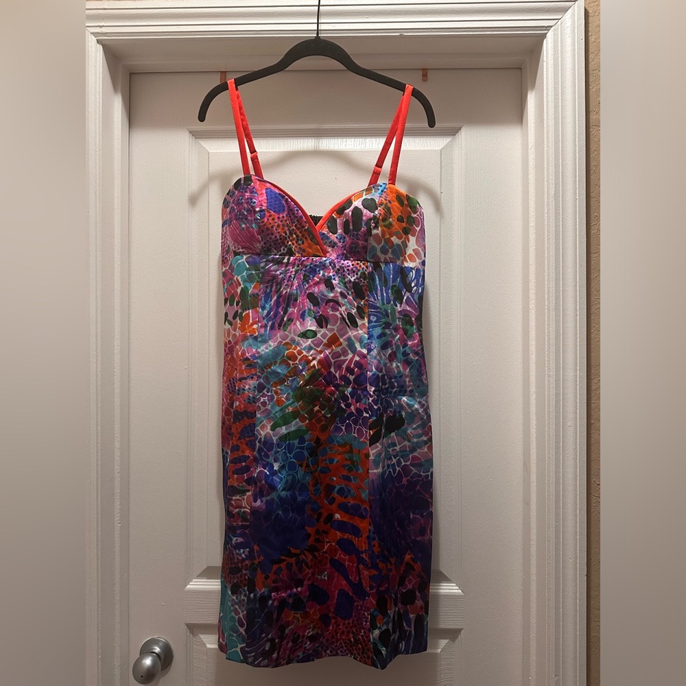 Boston Proper Cocktail Dress, Floral Size 10